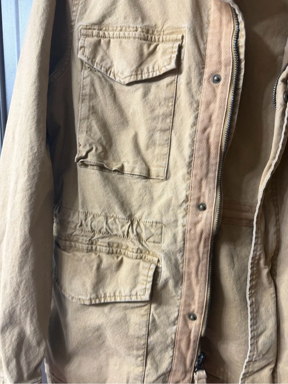 Old Navy Men's Beige/Tan Field Jacket